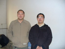 GM Wang ZanJun und Chung